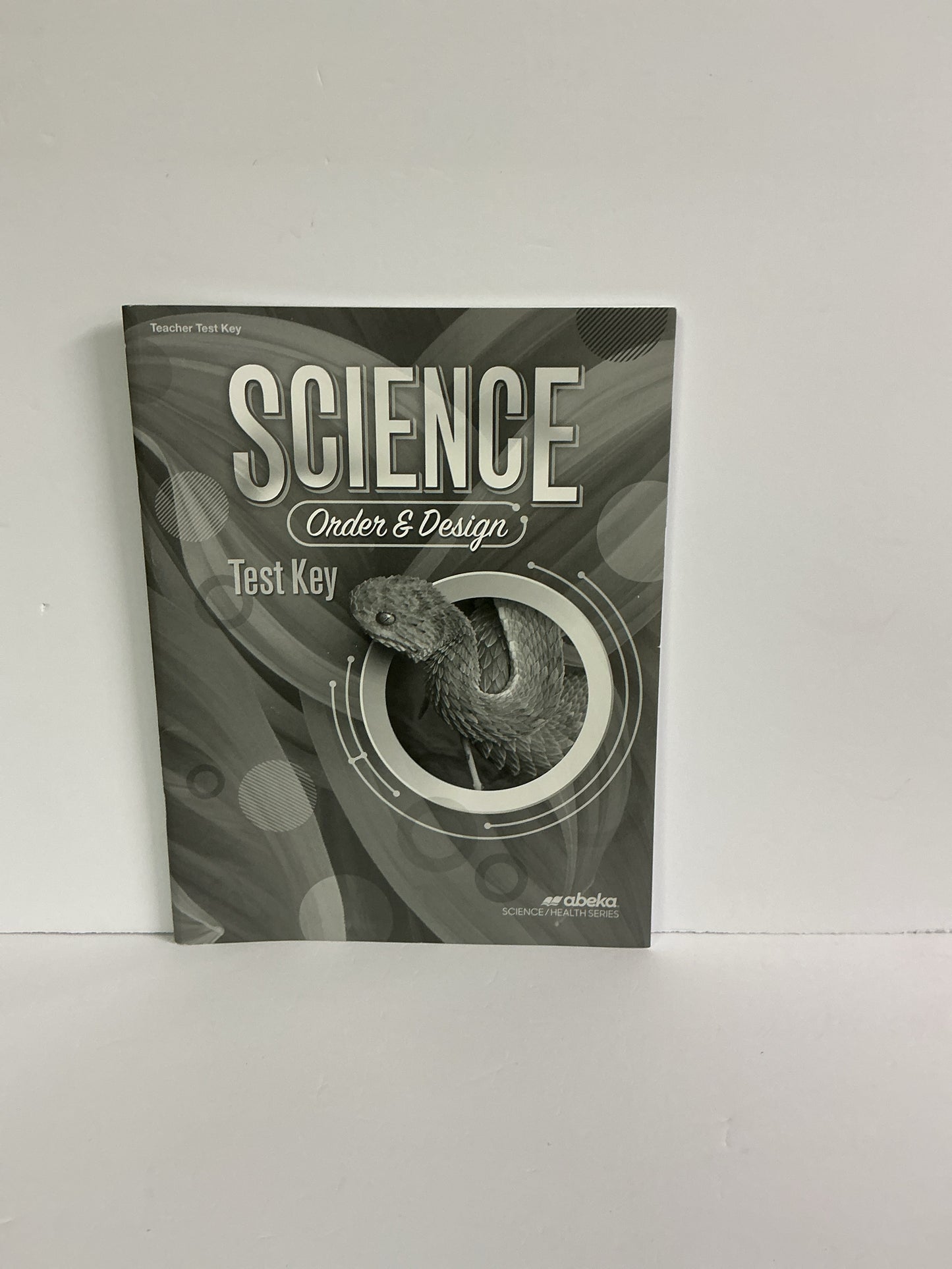 Order & Design Abeka Test Key Pre-Owned 7th Grade Science Textbooks