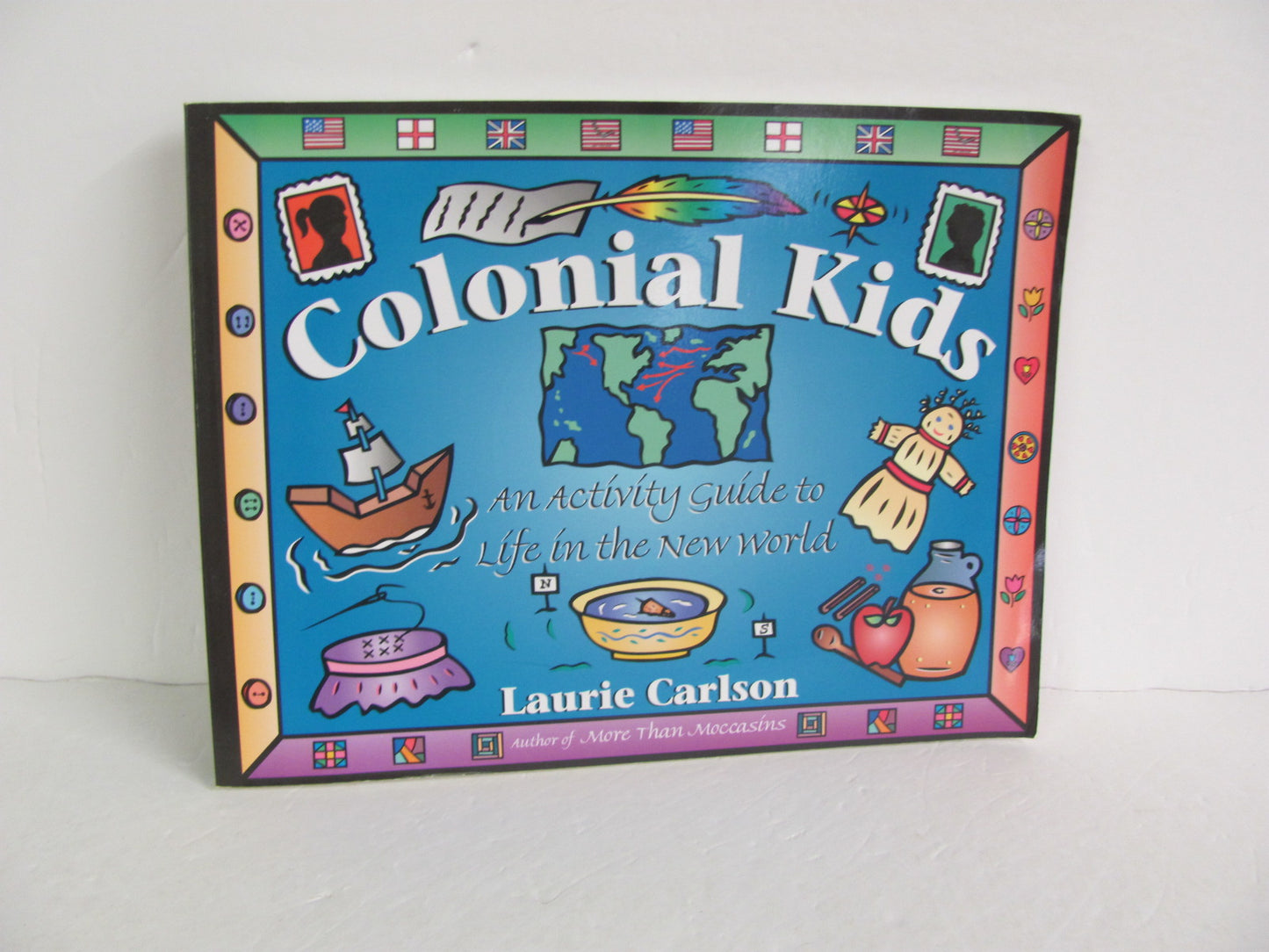 Colonial Kids Chicago Review Pre-Owned Carlson Elementary Colonial America Books