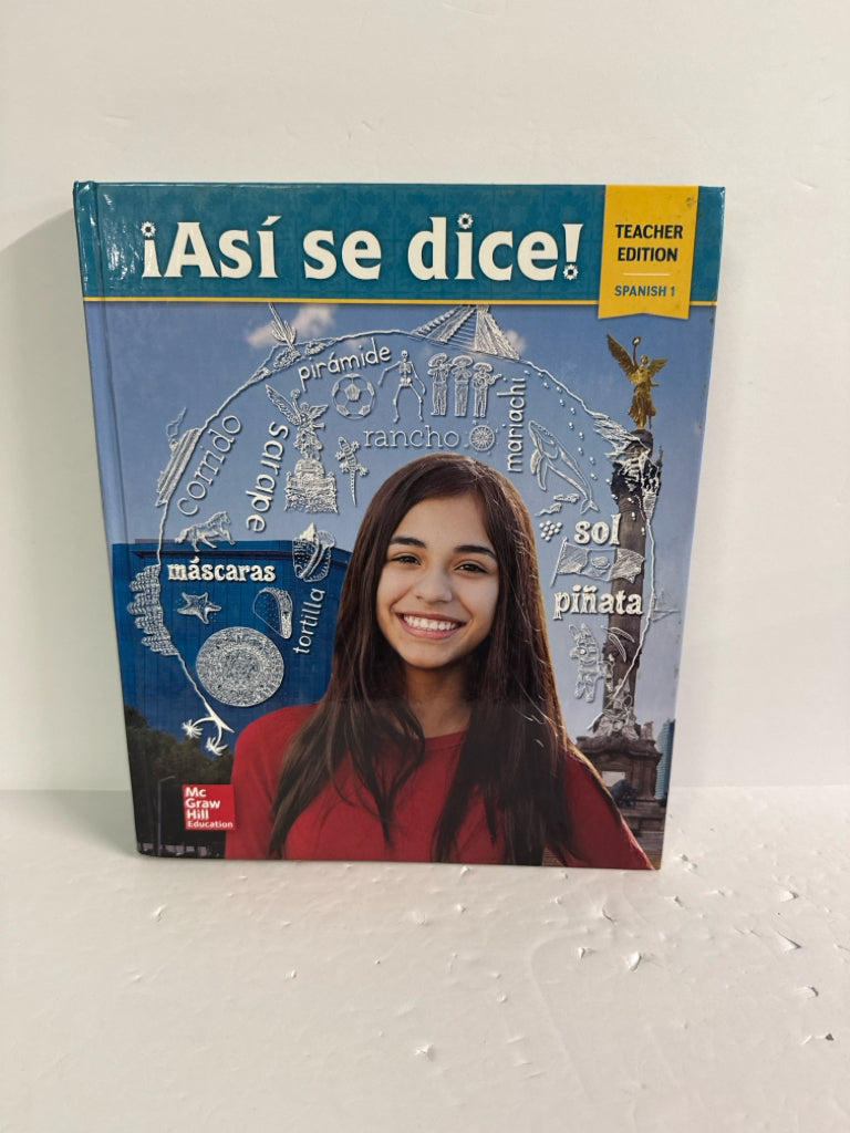 Spanish 1 McGraw-Hill Teacher Edition Pre-Owned High School Spanish