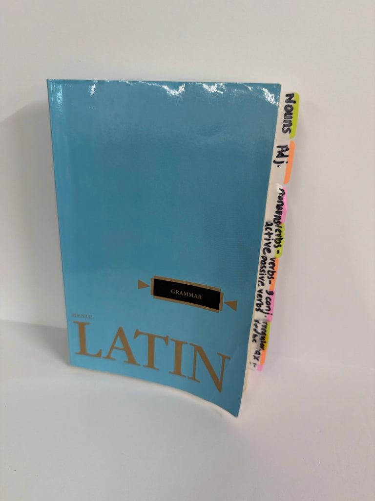 Henle Latin Grammar Loyola Press Pre-Owned High School Latin
