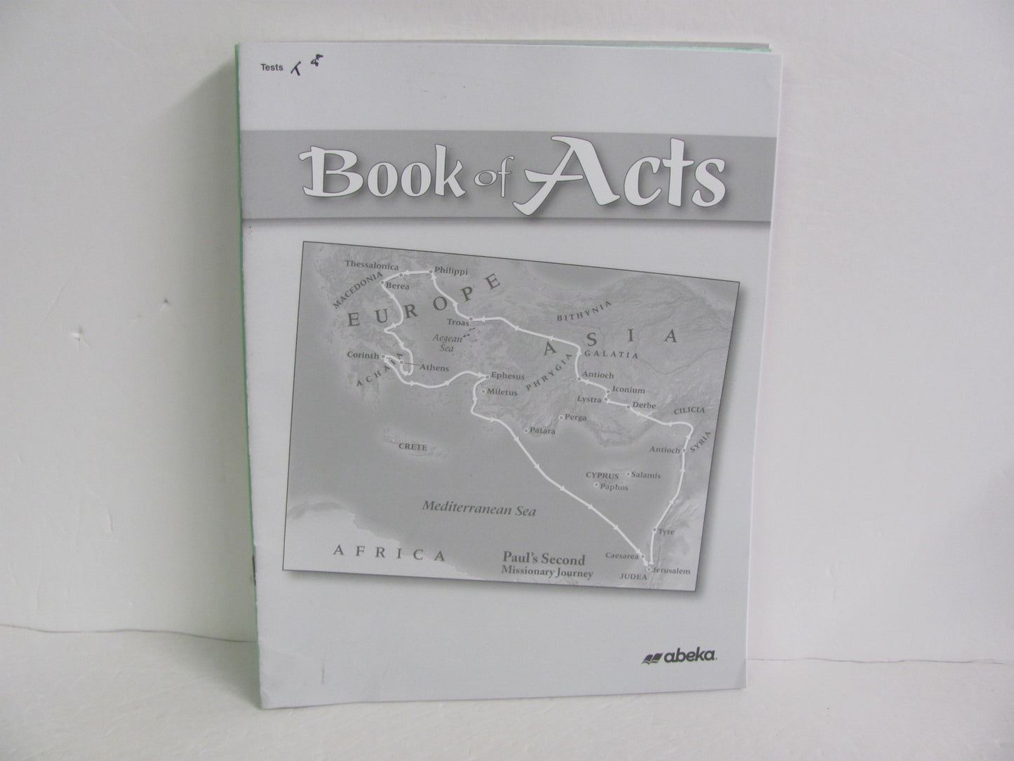Book of Acts Abeka Tests Pre-Owned 8th Grade Bible Textbooks