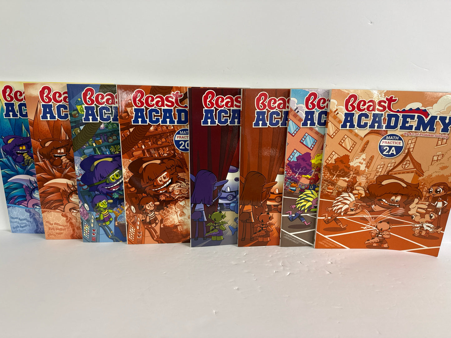 Beast Academy 2 Beast Academy Set Pre-Owned 2nd Grade Mathematics Textbooks
