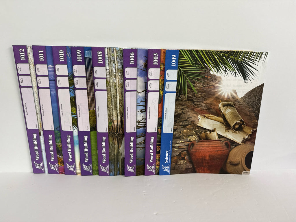 Word Building ACE Pace Pre-Owned 1st Grade Language Textbooks
