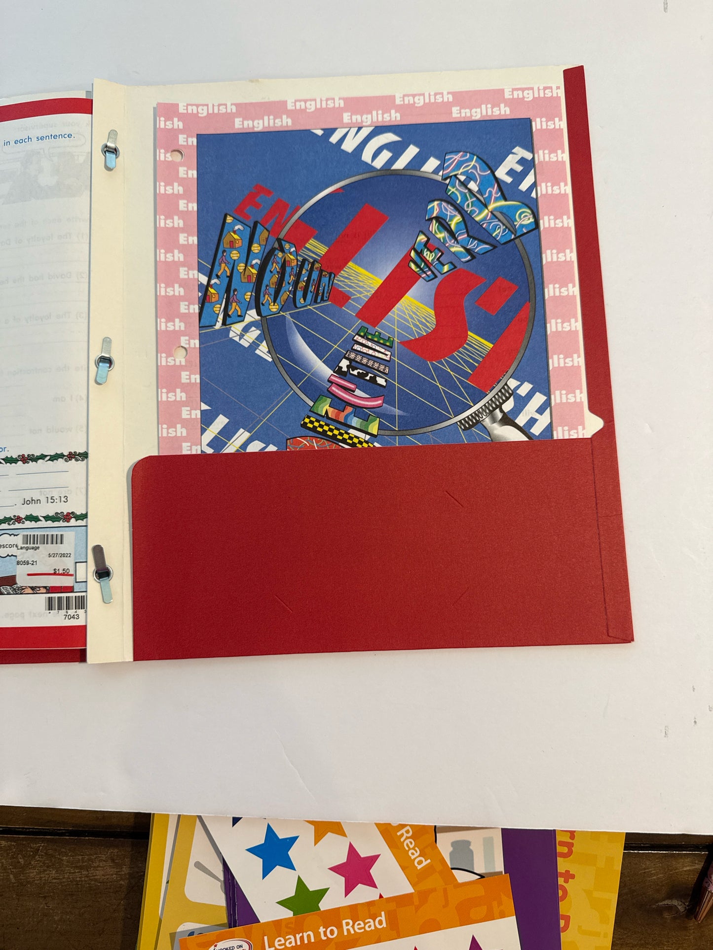 English Pace 1043 ACE Pace Pre-Owned Elementary Language Textbooks