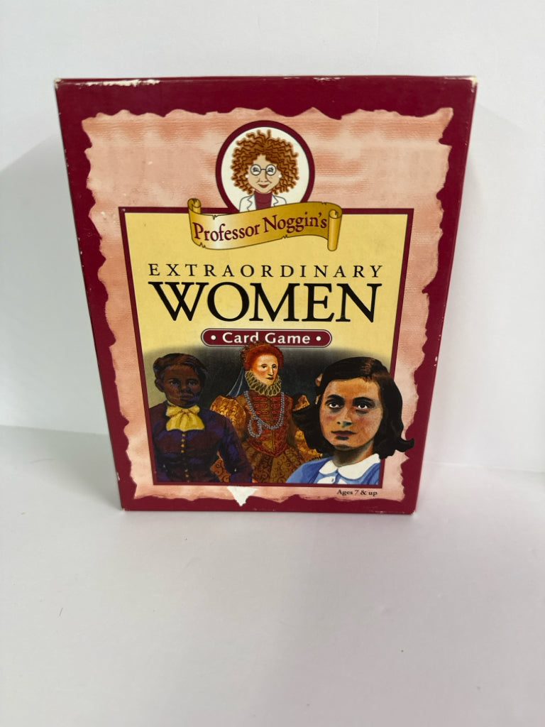 Extraordinary Women Professor Noggins Game Pre-Owned Games/Puzzles