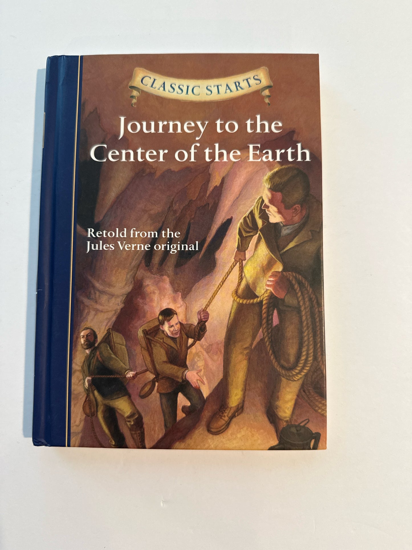 Journey to the Center of the Earth Sterling Pre-Owned Elementary Fiction Books