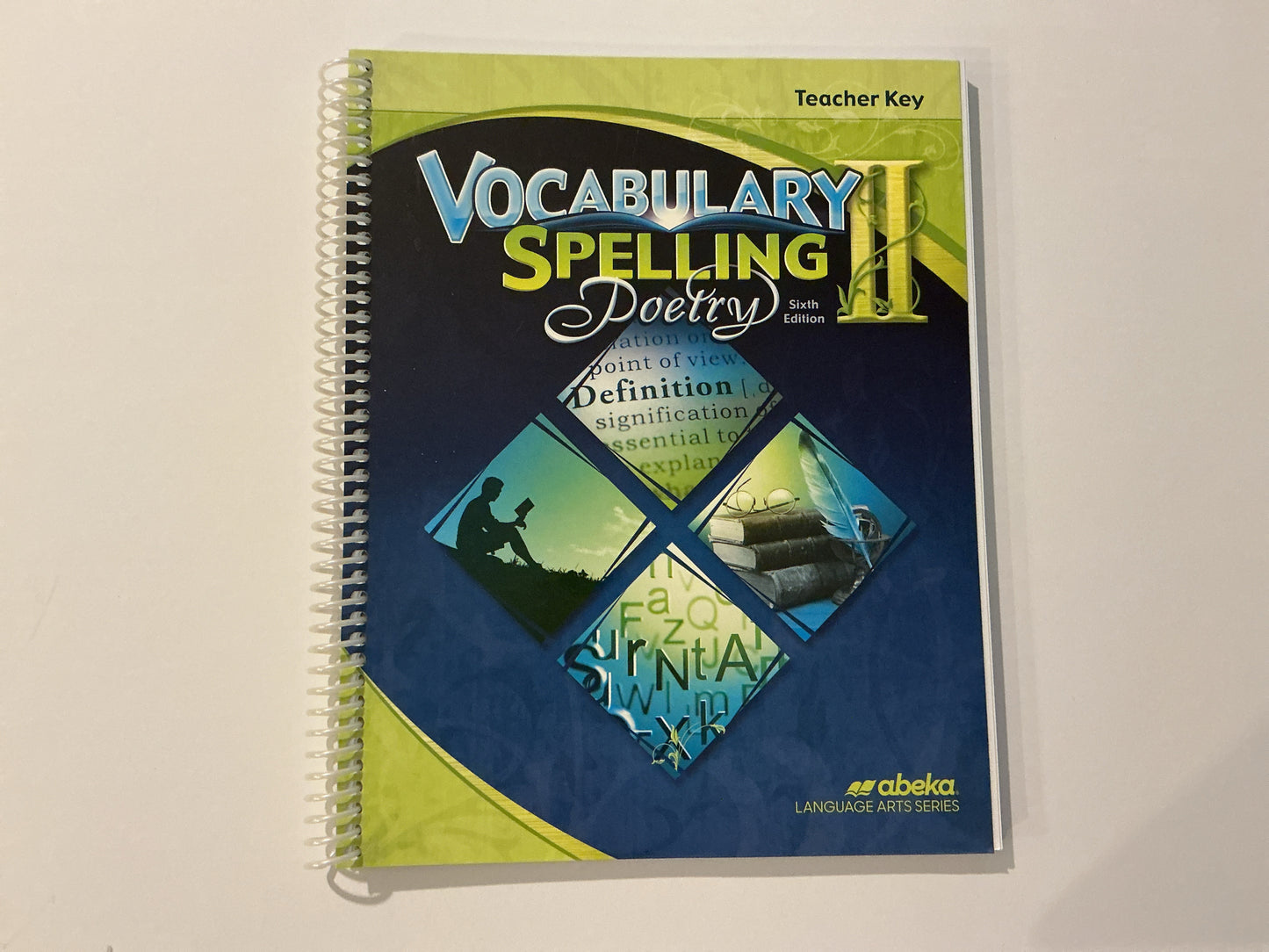 Vocabulary Spelling Poetry II Abeka 8th Grade Spelling/Vocabulary Books