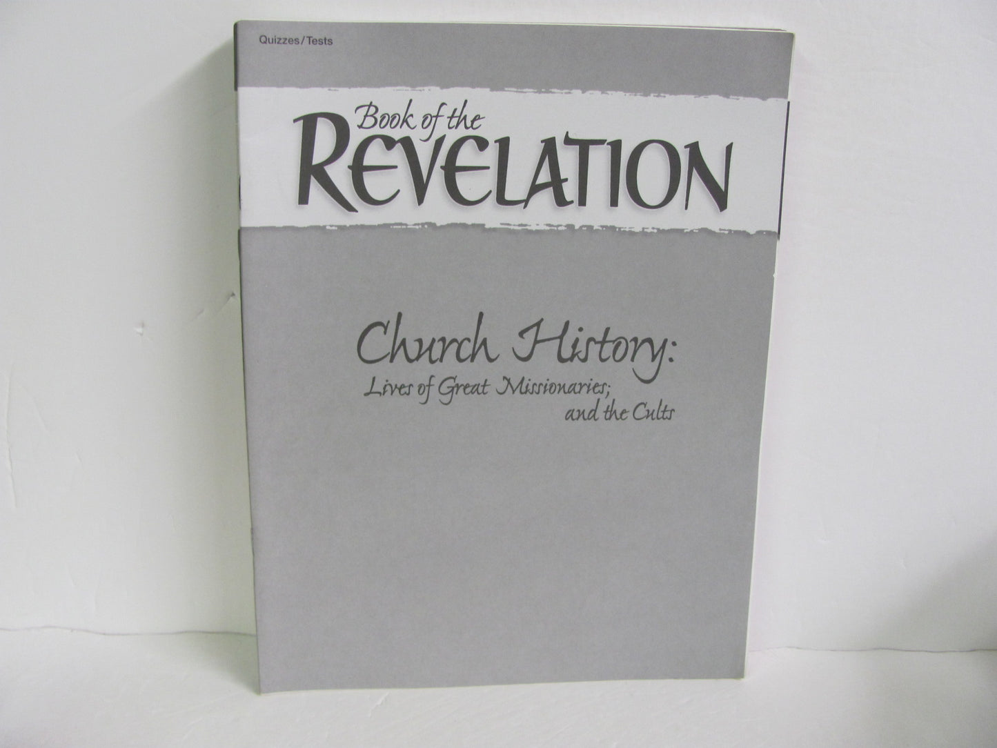 Revelation Abeka Quizzes/Tests Pre-Owned 12th Grade Bible Textbooks