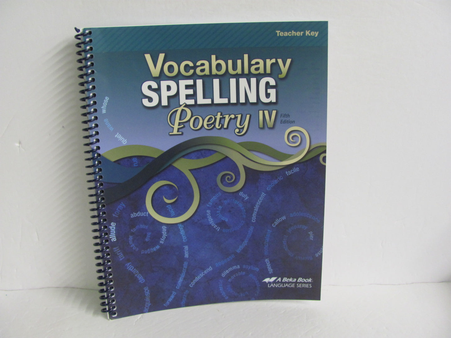 Vocabulary Spelling Poetry IV Abeka 10th Grade Spelling/Vocabulary Books