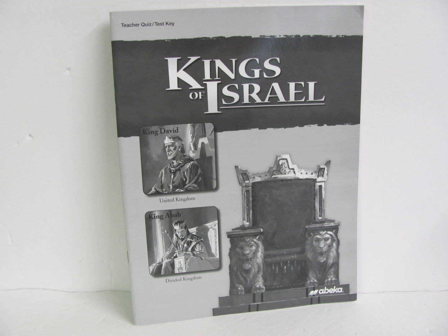 Kings of Israel Abeka Quiz/Test Key Pre-Owned 9th Grade Bible Textbooks