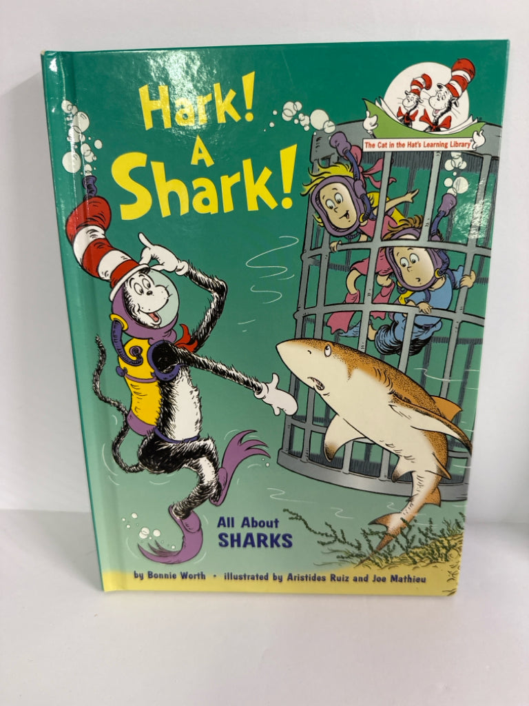 Hark! A Shark! Bonnie Worth Random House Hardback Books