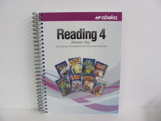 Reading 4 Abeka Answer Key  Pre-Owned 4th Grade Reading Textbooks
