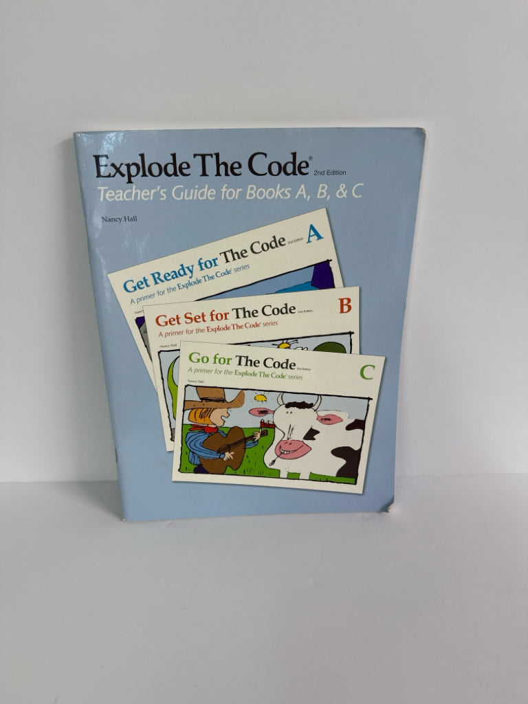Explode the Code Educators Publishing Service Nancy Hall Language Textbooks