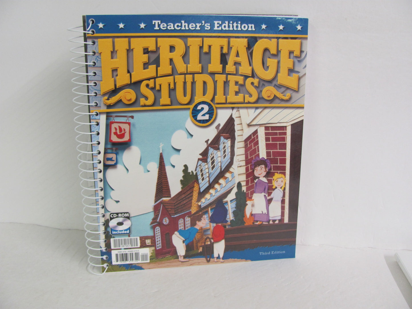 Heritage Studies 2 BJU Press Teacher Edition Pre-Owned History Textbooks