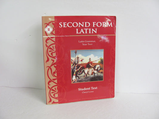 Second Form Latin II Memoria Press Student Book Pre-Owned Latin Books