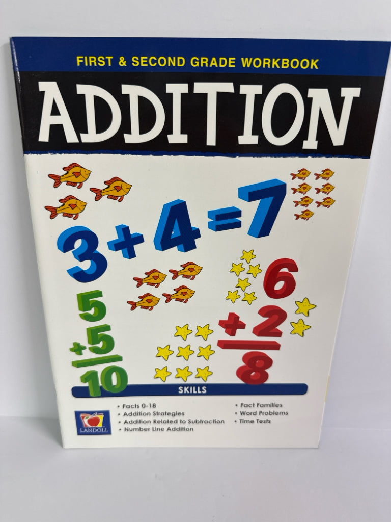 Addition Landoll Workbook Pre-Owned Summer Study Books