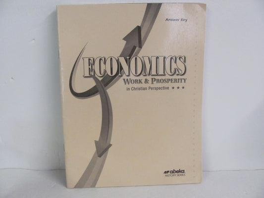 Economics Abeka Answer Key  Pre-Owned 12th Grade History Textbooks