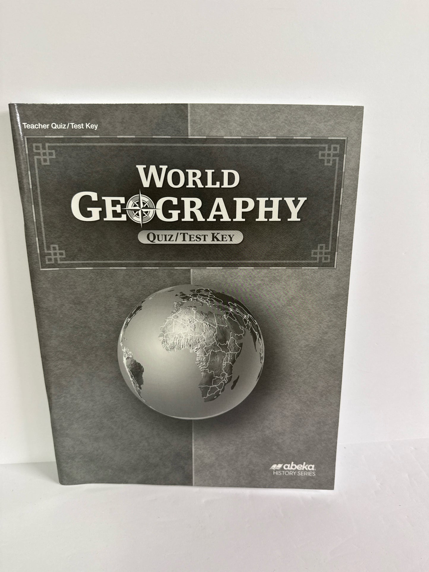 World Geography Abeka Quiz/Test Key Pre-Owned 9th Grade History Textbooks