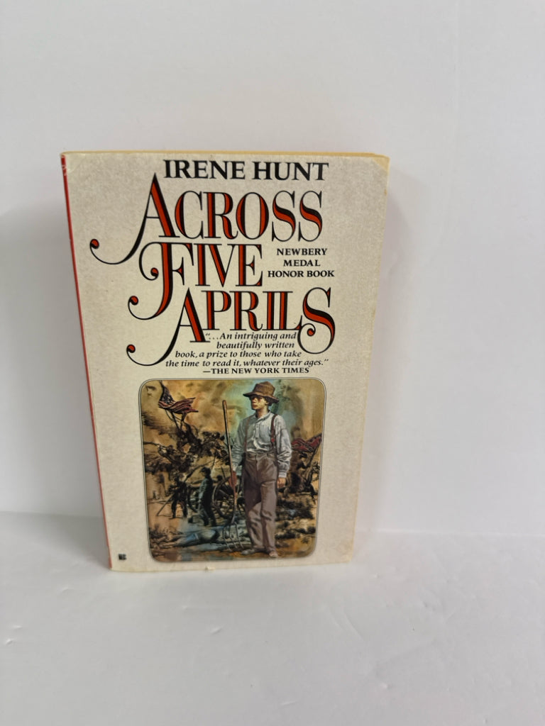 Across Five Aprils Berkley Books Pre-Owned Irene Hunt Fiction Books