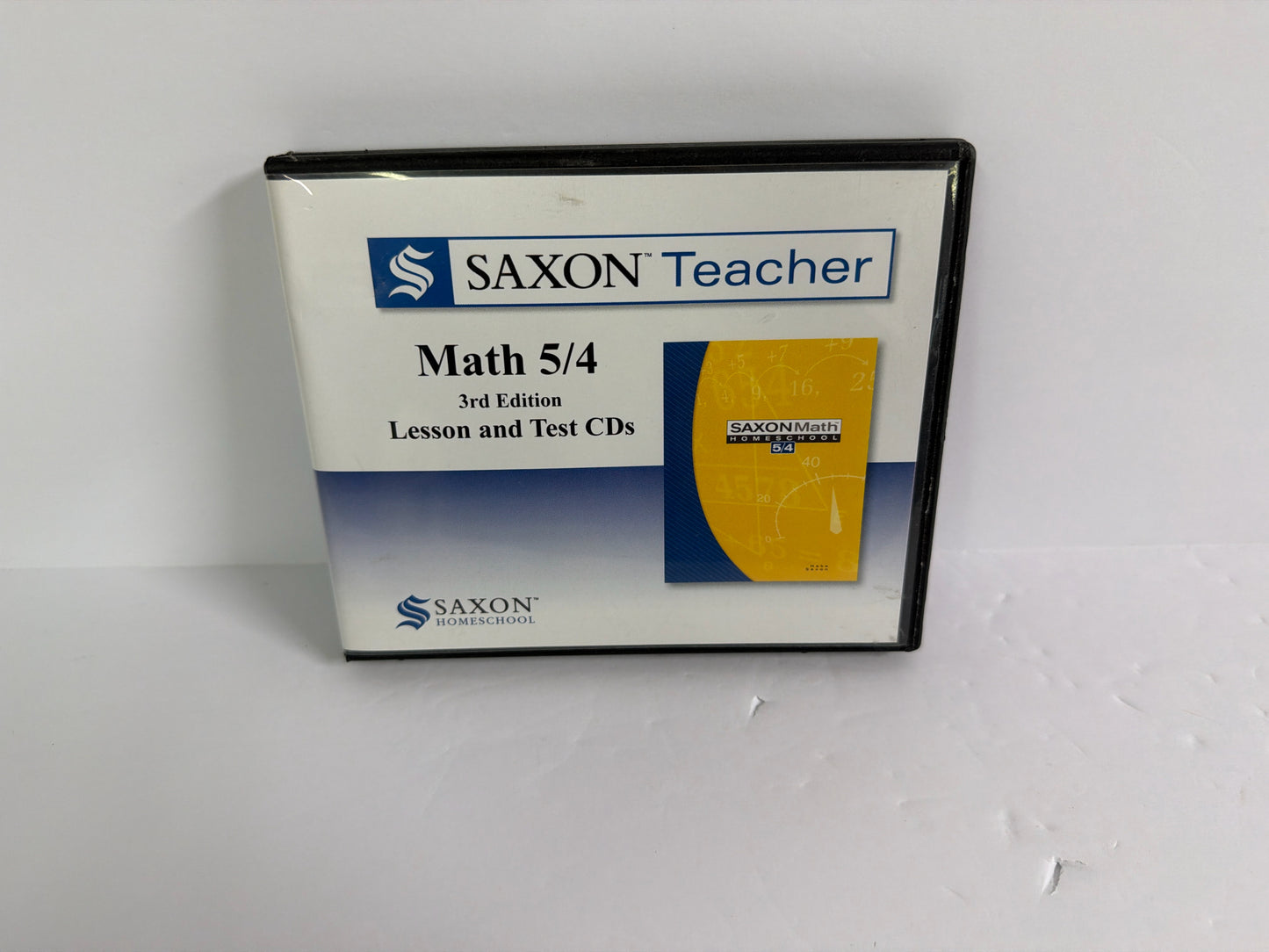 Saxon 5/4 Abeka CDs Pre-Owned 4th Grade Mathematics Textbooks