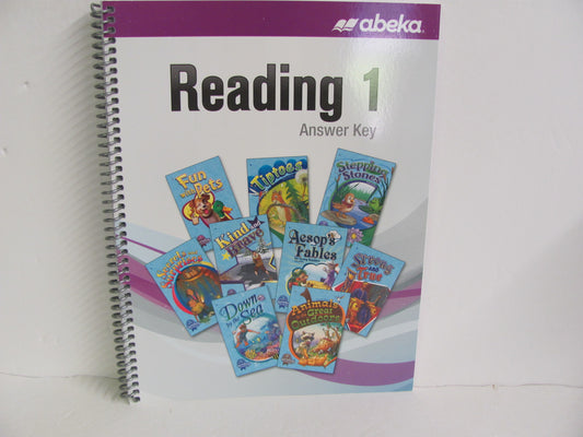 Reading 1 Abeka Answer Key  Pre-Owned 1st Grade Reading Textbooks