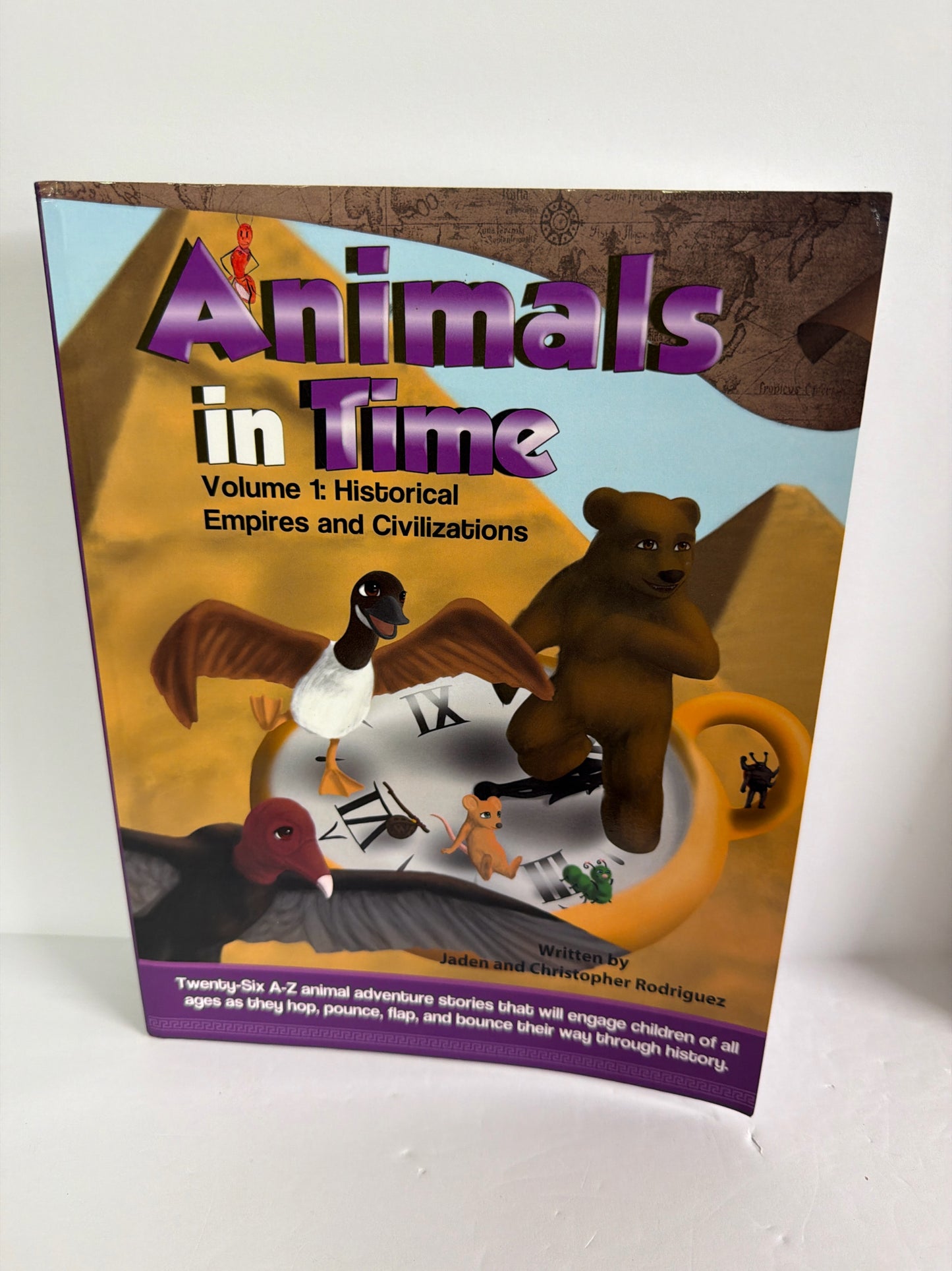 Animals in Time Let's Learn Kids Student Book Pre-Owned History Textbooks