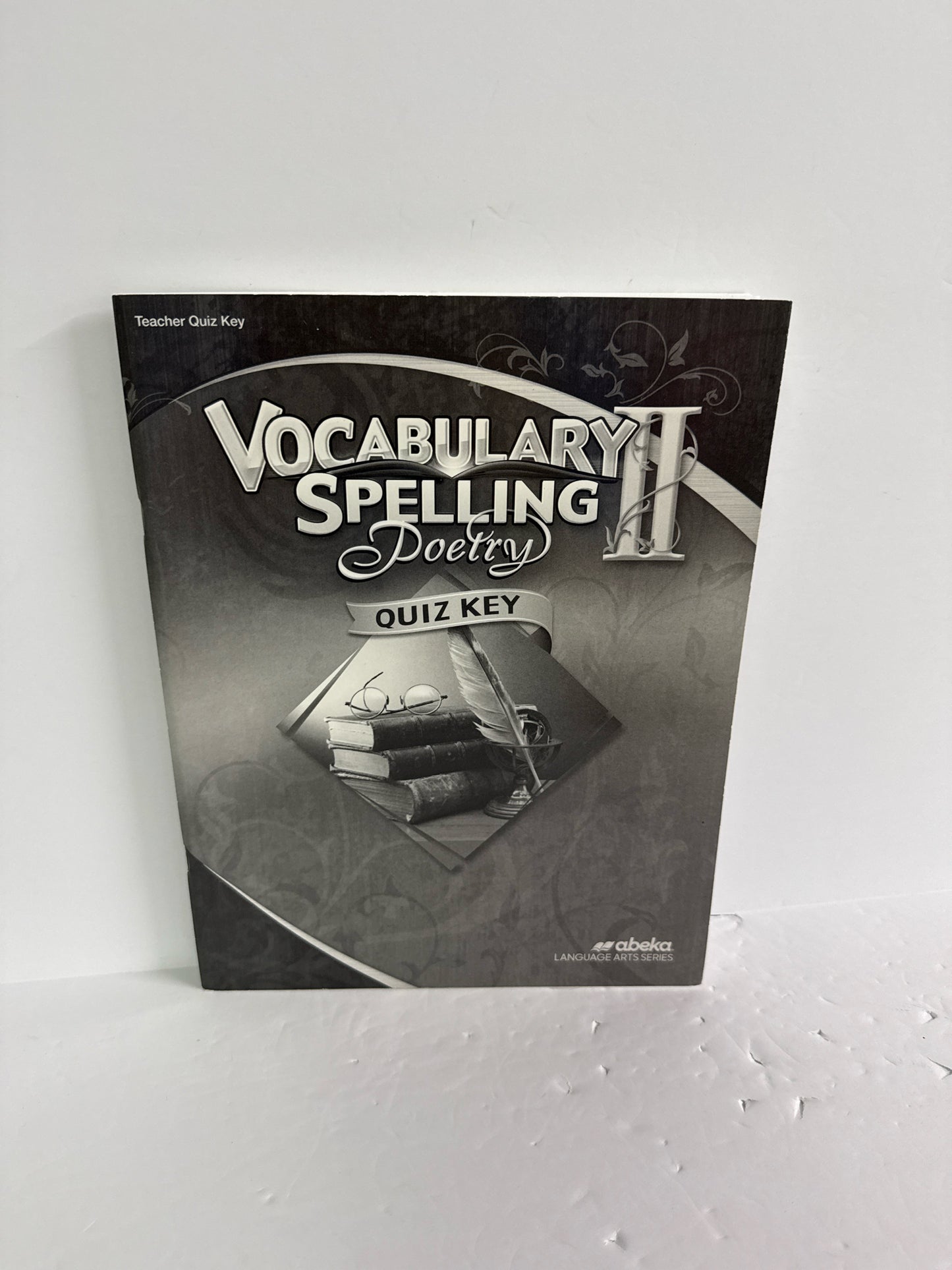 Vocabulary Spelling Poetry II Abeka Quiz Key Pre-Owned Language Textbooks