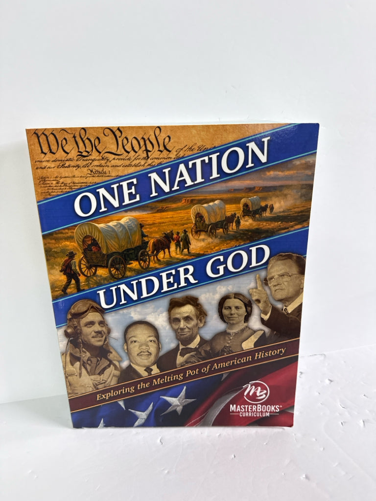 One Nation Under God MasterBooks Student Book Pre-Owned History Textbooks