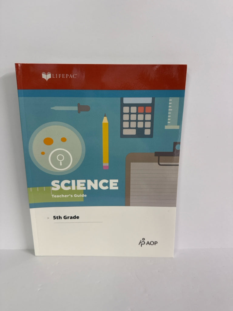 Science 5 Alpha Omega Teacher Guide Pre-Owned 5th Grade Science Textbooks