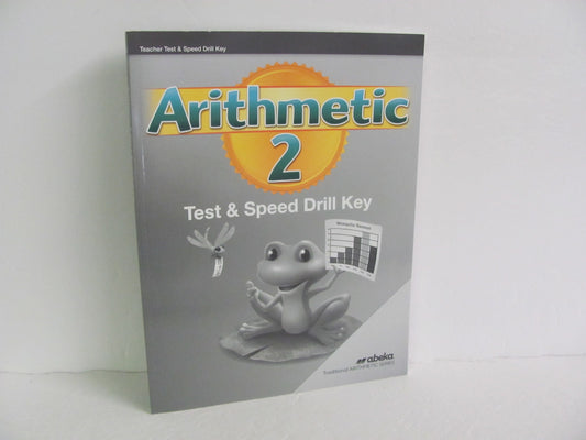 Arithmetic 2 Abeka Test Key Pre-Owned 2nd Grade Mathematics Textbooks