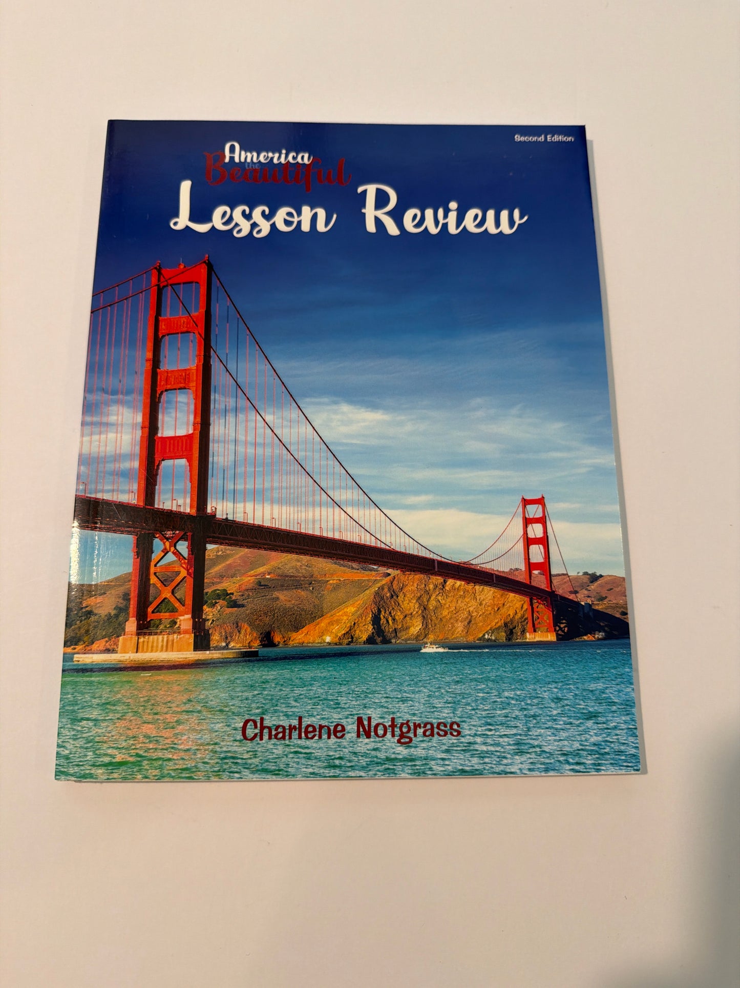America the Beautiful Notgrass Lesson Review Pre-Owned History Textbooks