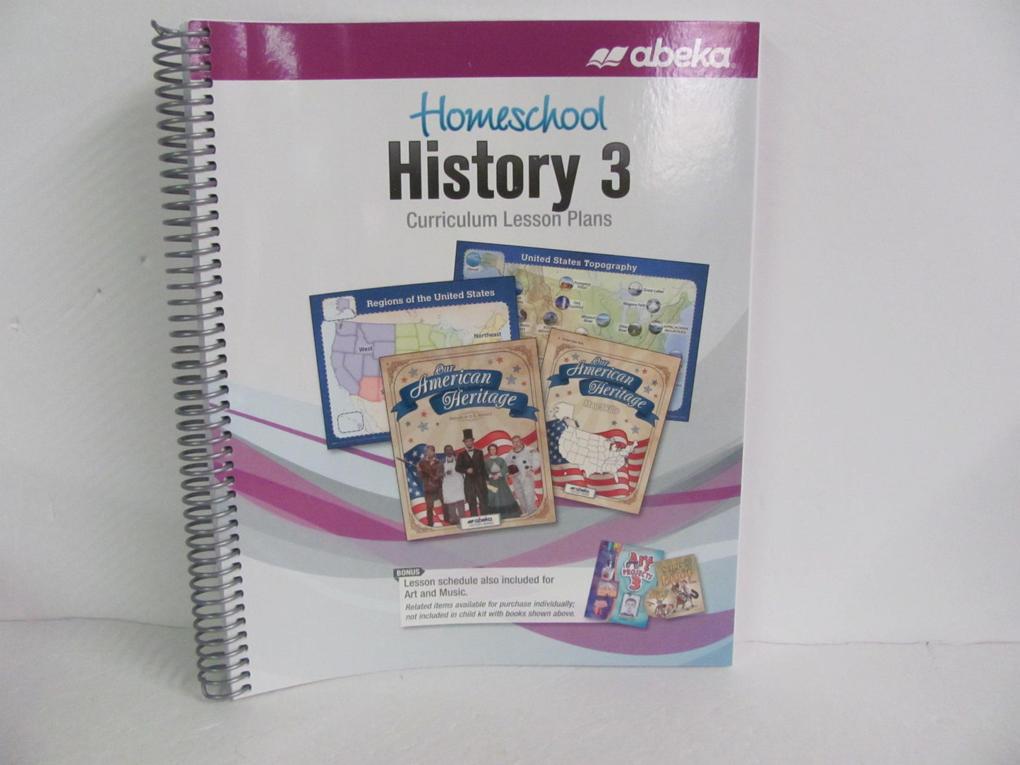 History 3 Abeka Curriculum Pre-Owned 3rd Grade History Textbooks