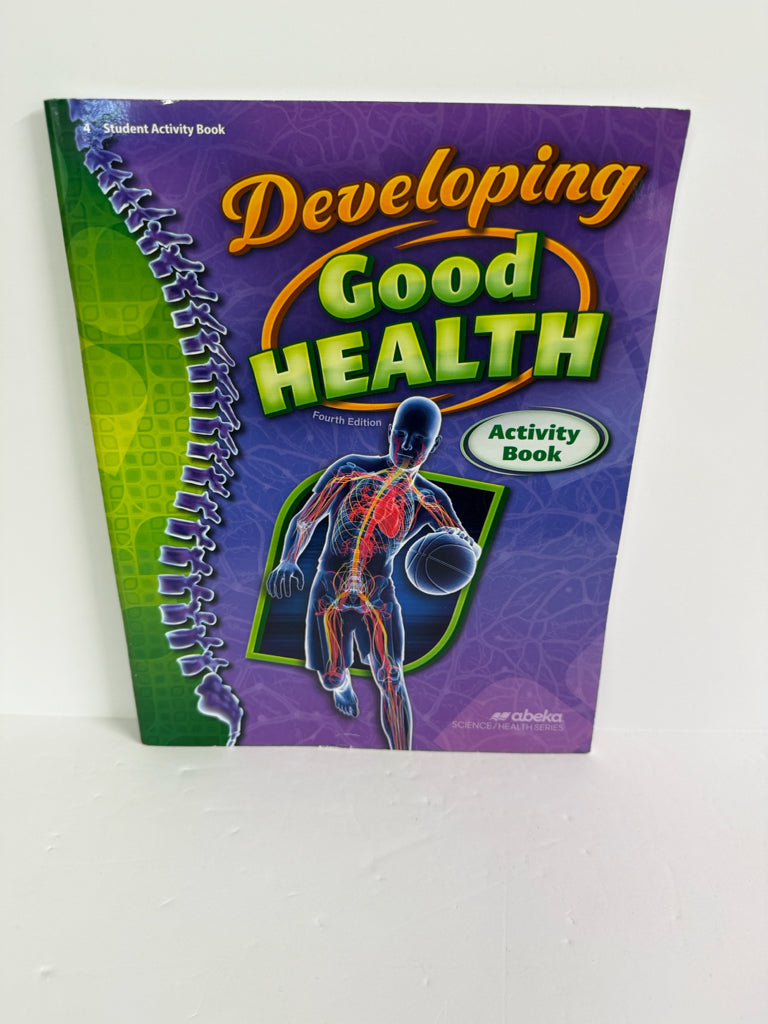 Developing Good Health Abeka Activity Book Key Pre-Owned Science Textbooks