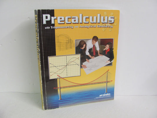 PreCalculus Abeka Student Book Pre-Owned High School Mathematics Textbooks