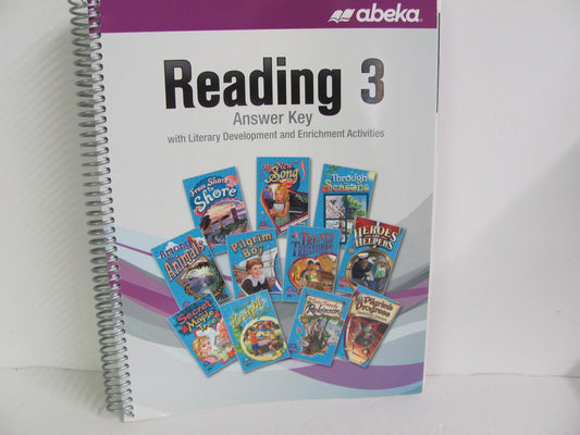 Reading 3 Abeka Answer Key  Pre-Owned 3rd Grade Reading Textbooks