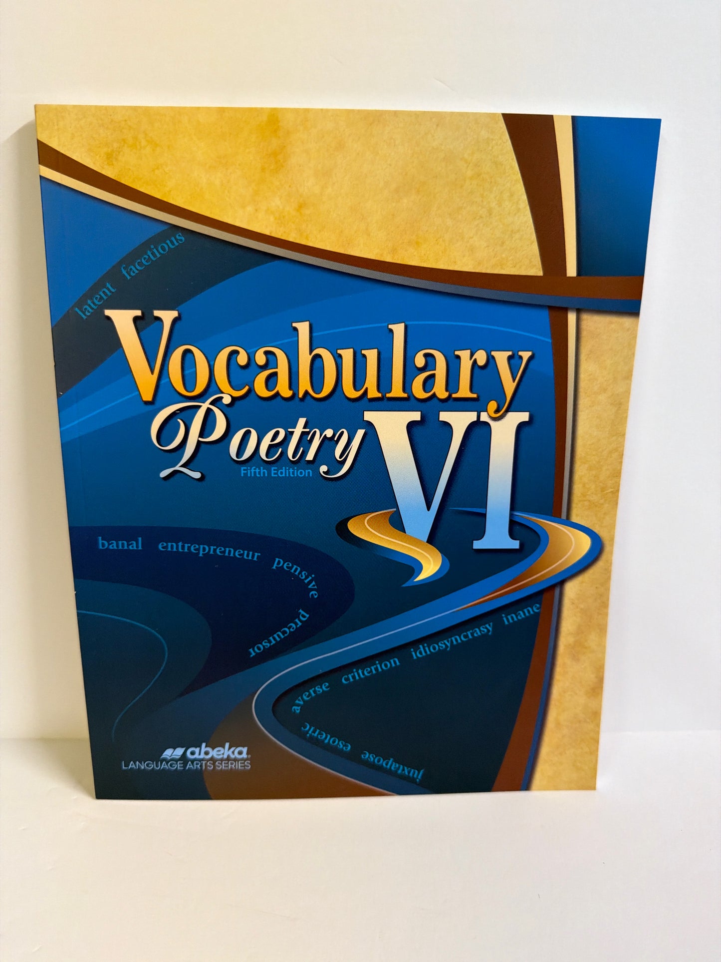 Vocabulary Poetry VI Abeka Student Text Pre-Owned 12th Grade Language Textbooks