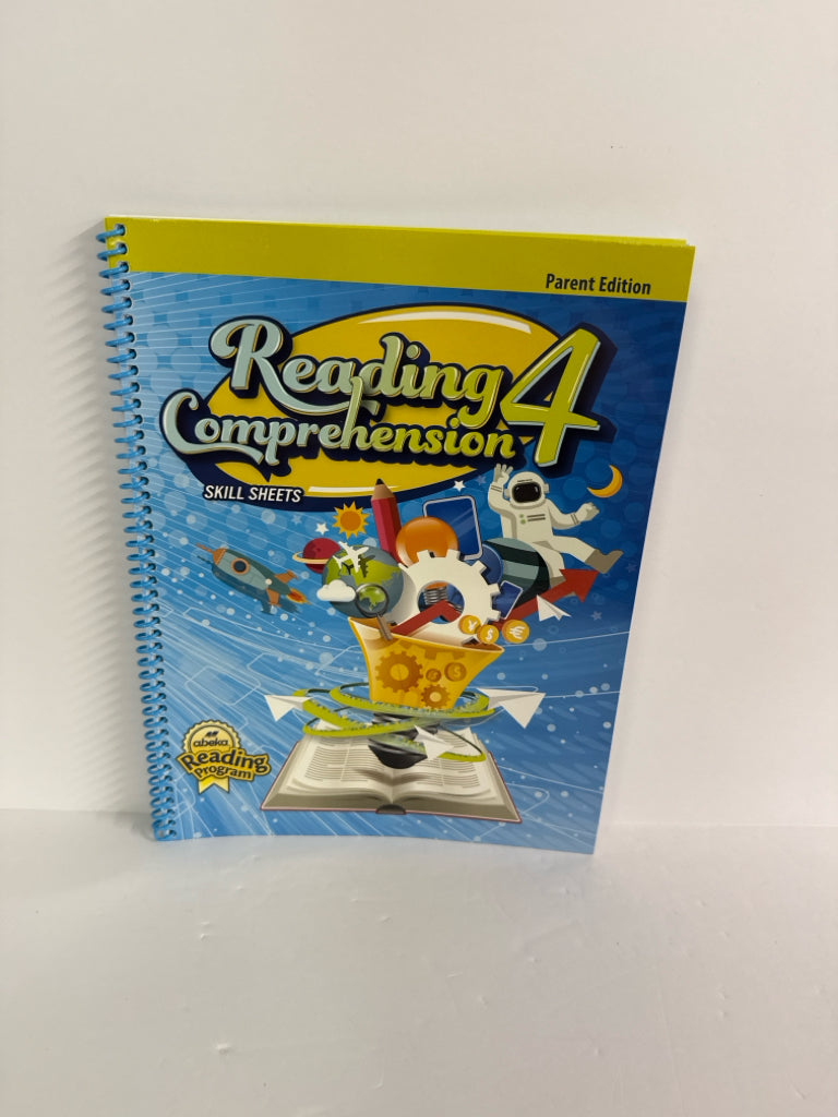 Reading Comprehension 4 Abeka Parent Edition Pre-Owned Reading Textbooks