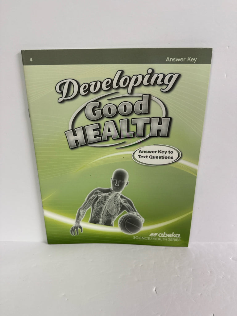 Developing Good Health Abeka Answer Key Pre-Owned 4th Grade Science Textbooks