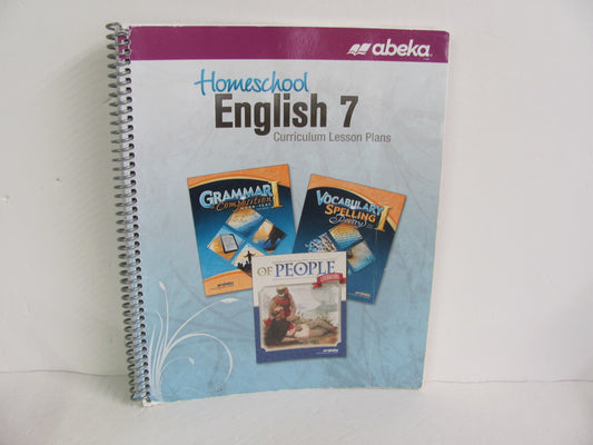 English 7 Abeka Curriculum Pre-Owned 7th Grade Language Textbooks
