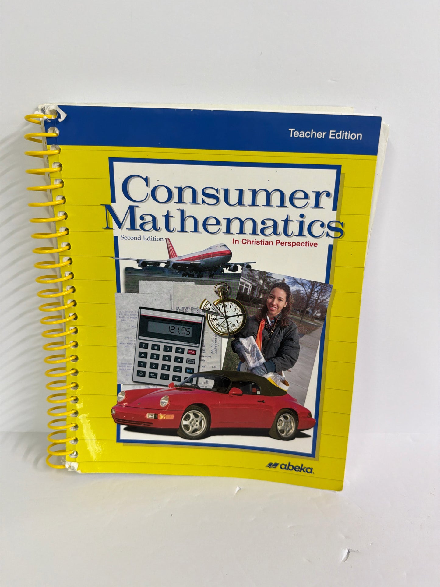Consumer Mathematics Abeka Teacher Edition Pre-Owned Mathematics Textbooks