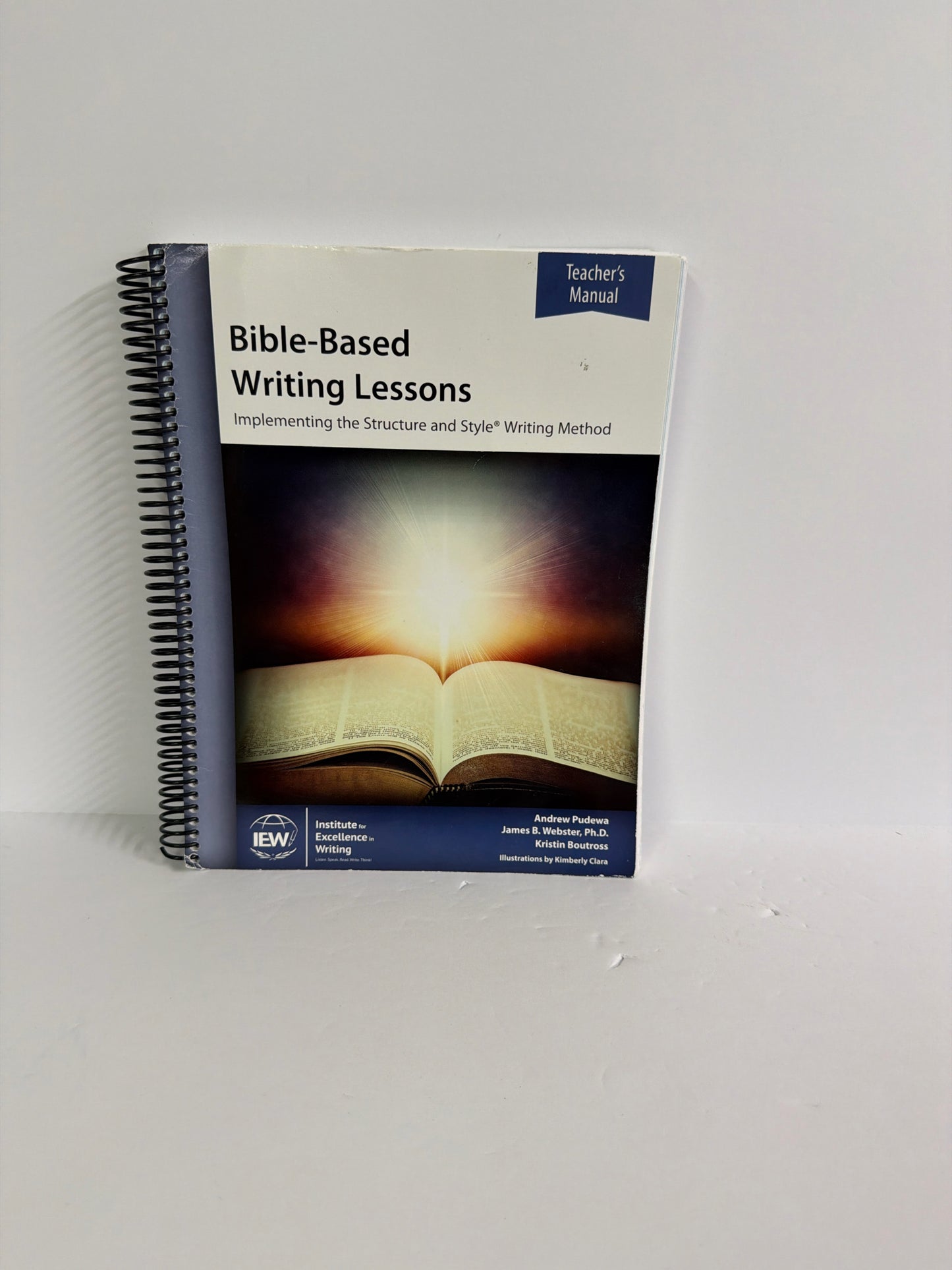 Bible Based Writing Lessons IEW Teacher Manual Pre-Owned IEW Writing Books