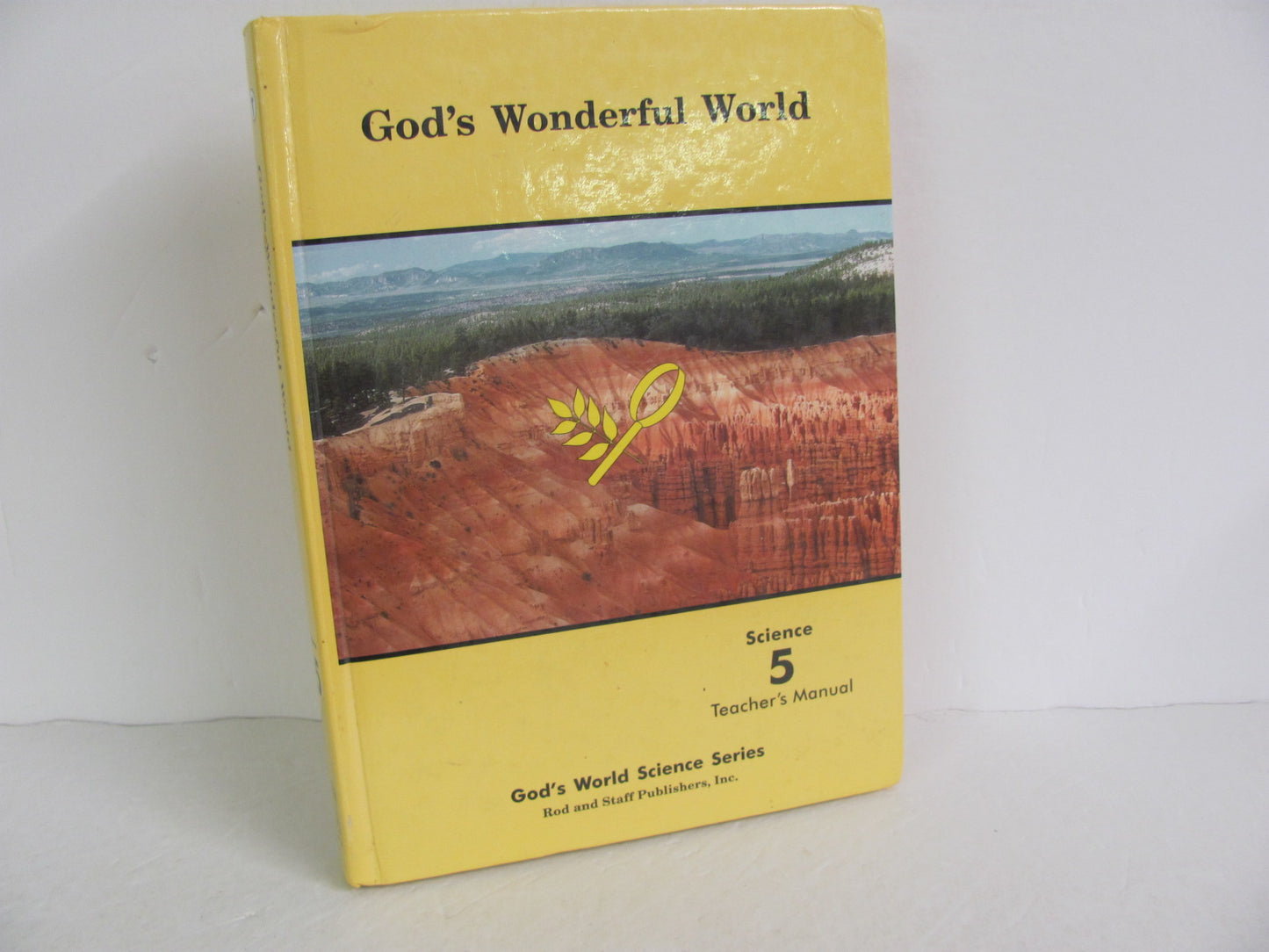 God's Wonderful World Rod & Staff Teacher Manual Pre-Owned Science Textbooks