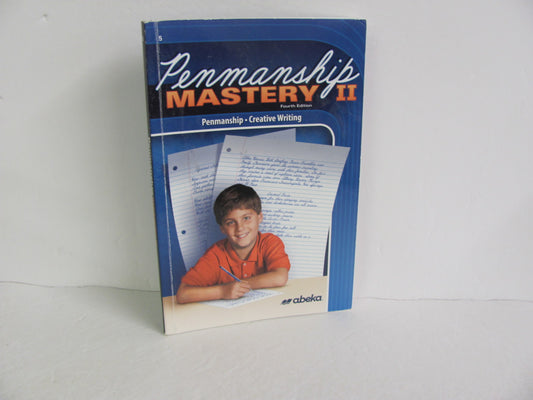 Penmanship Mastery II Abeka Student Book Pre-Owned 5th Grade Penmanship Books
