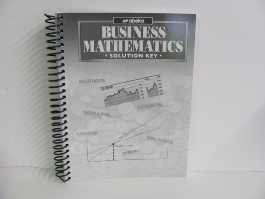 Business Mathematics Abeka Solution Key Pre-Owned Mathematics Textbooks