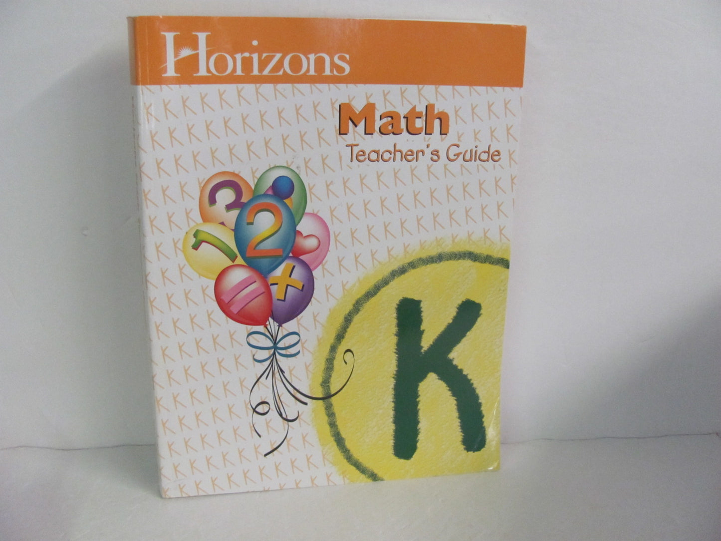 Math K Horizons Teacher Guide Pre-Owned Kindergarten Mathematics Textbooks