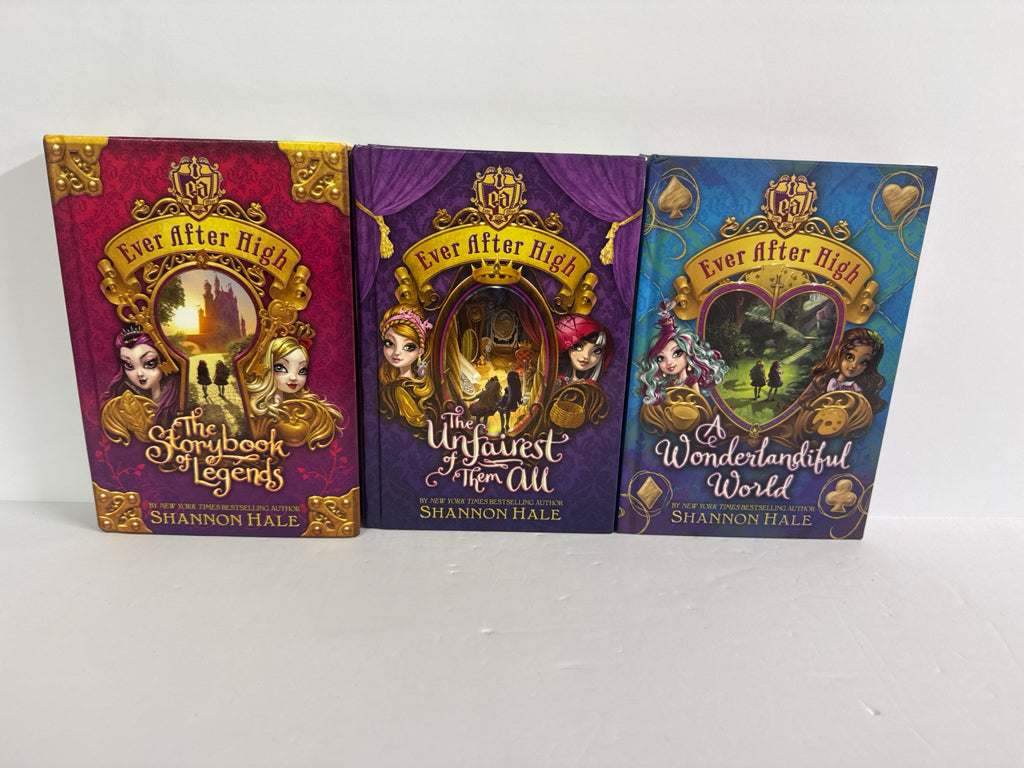 Ever After High Little Brown Set Pre-Owned Shannon Hale Fiction Books