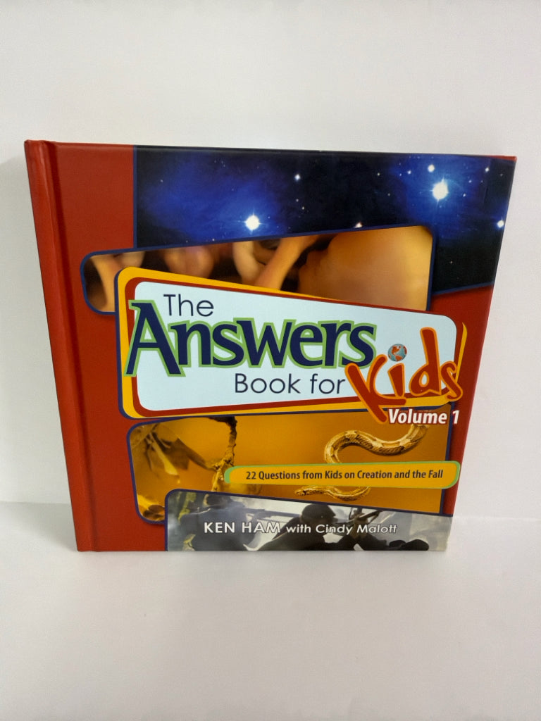 The Answers Book for Kids MasterBooks Student Book Pre-Owned Science Textbooks