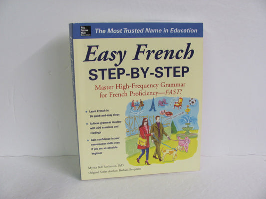Easy French Step-By- Step McGraw Pre-Owned High School French Books