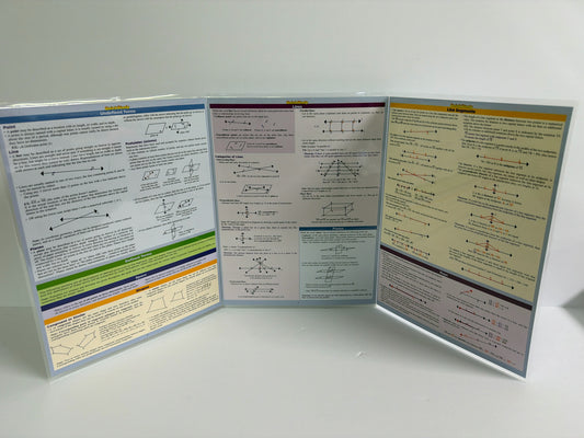 Reference Guide Quick Study Pre-Owned High School Math Help Books