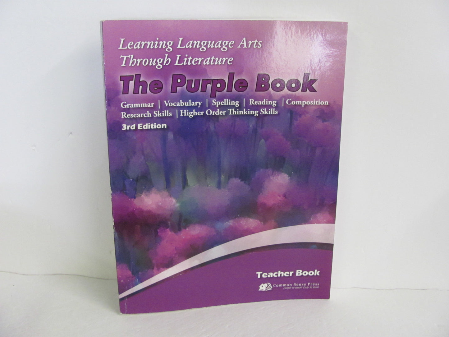 The Purple Book Common Sense Teacher Edition Pre-Owned Language Textbooks